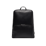 Braided Leather Backpack "Dufour" Black