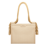 Geflochtene Baumwoll-Handtasche „Ban Twig“