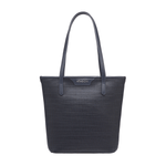 Geflochtene Tasche aus recyceltem Leder „Ban“ Taupe