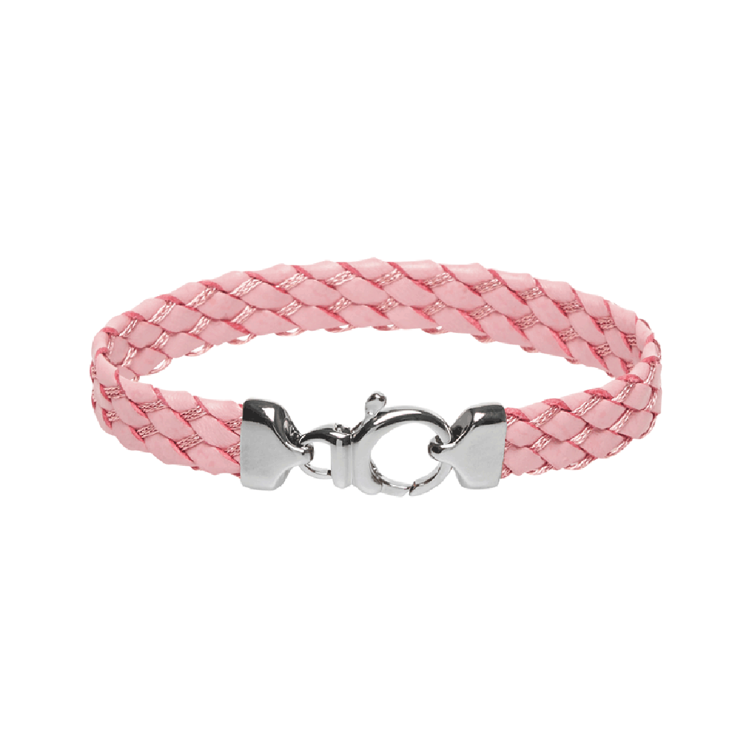 Bracelet en cuir et cuivre