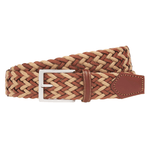 Leather and Linen Belt