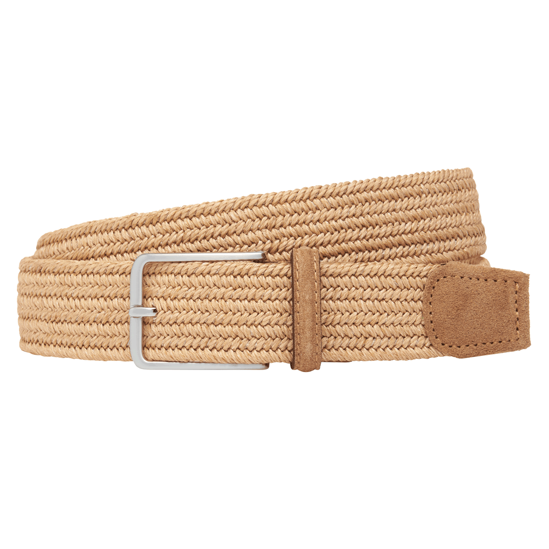 Leinen Stretch Gürtel