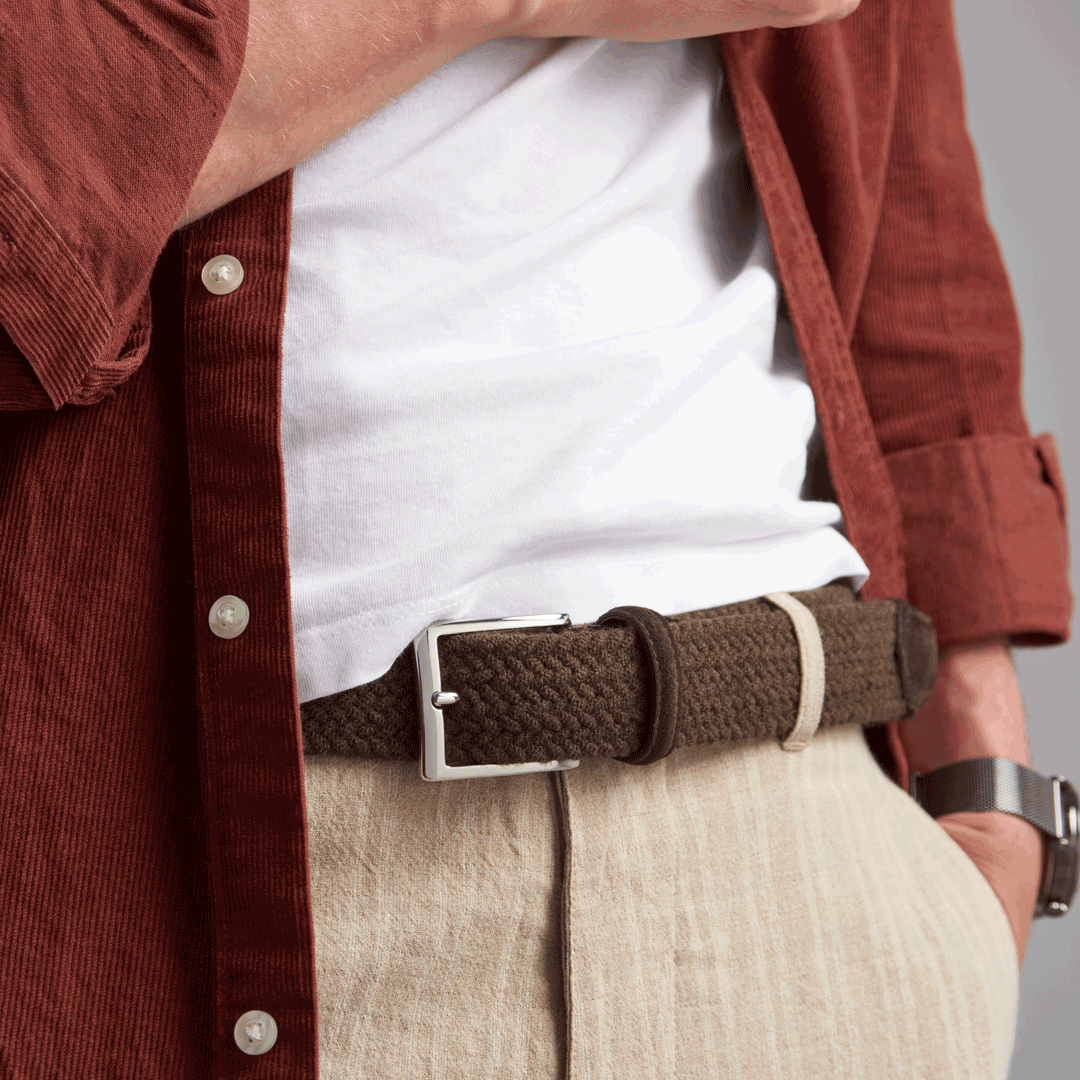 Cintura elastica in lana