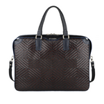 Braided Leather Business Bag "Premia Large"