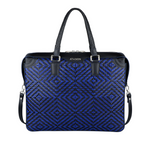 Braided Leather Business Bag "Premia Medium"