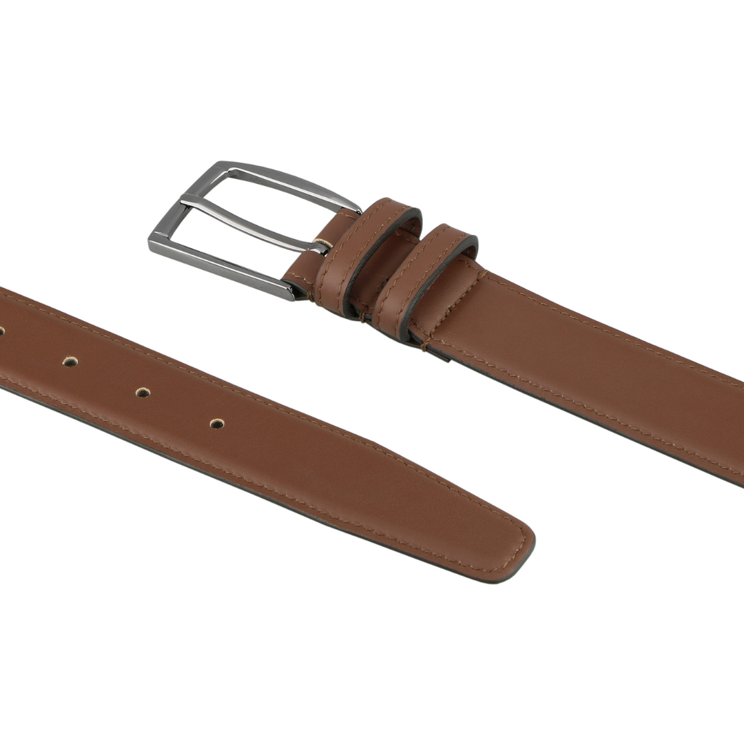 Cinturón de cuero suave