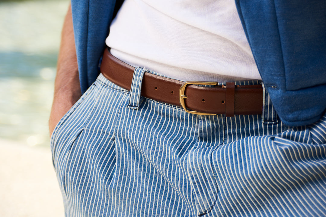 Plain Belts Man