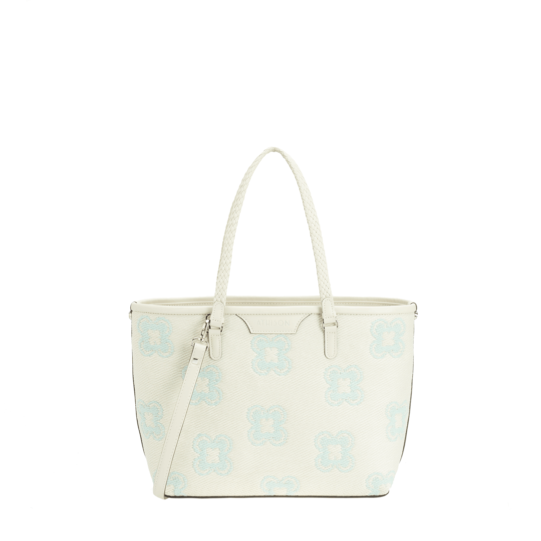 Braided Cotton Handbag "Ban Flower"