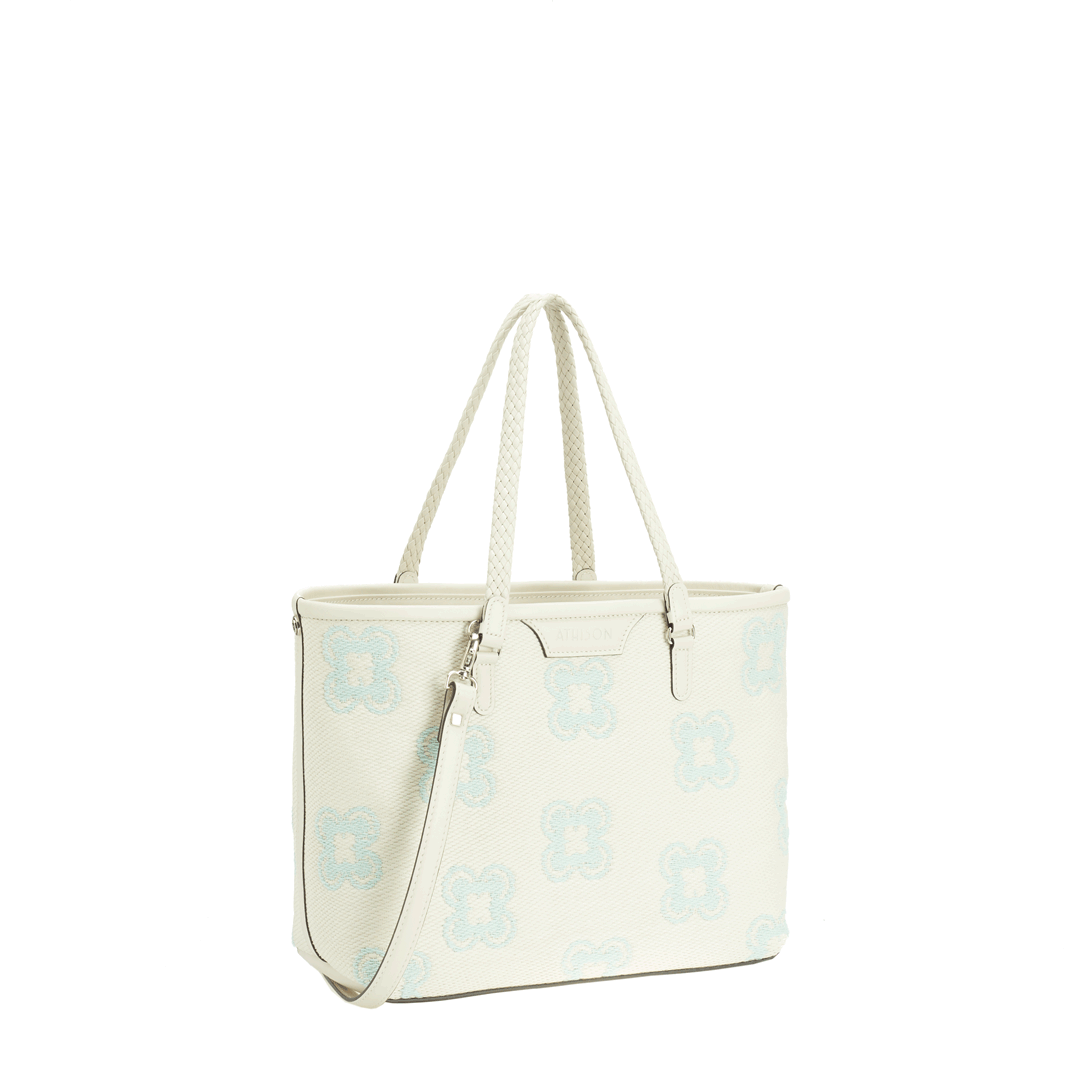 Braided Cotton Handbag "Ban Flower"