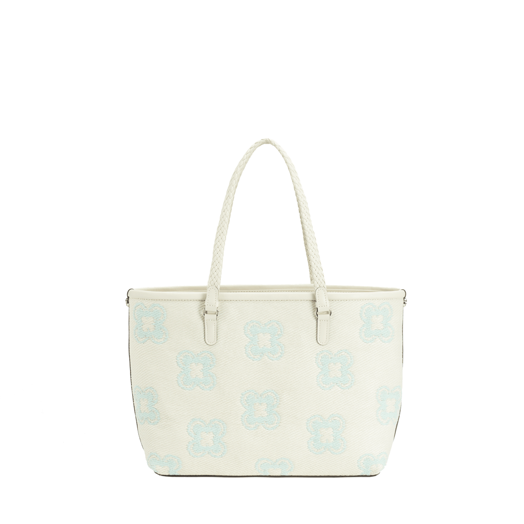 Braided Cotton Handbag "Ban Flower"