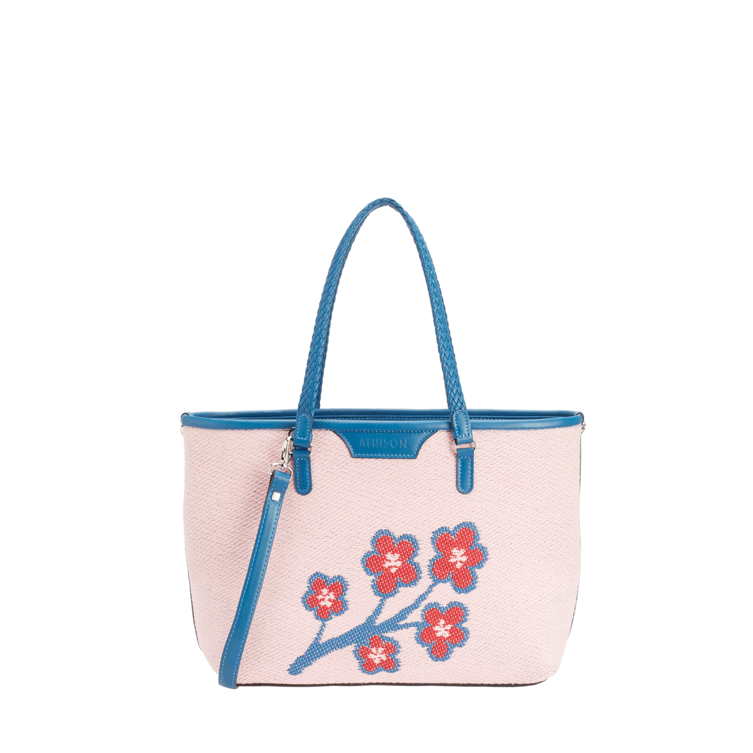 Braided Cotton Handbag "Ban Twig"