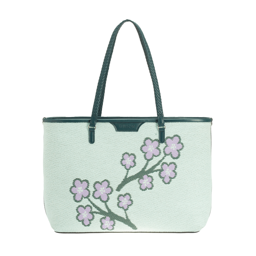 Braided Cotton Shopping Bag "Ban Twig"