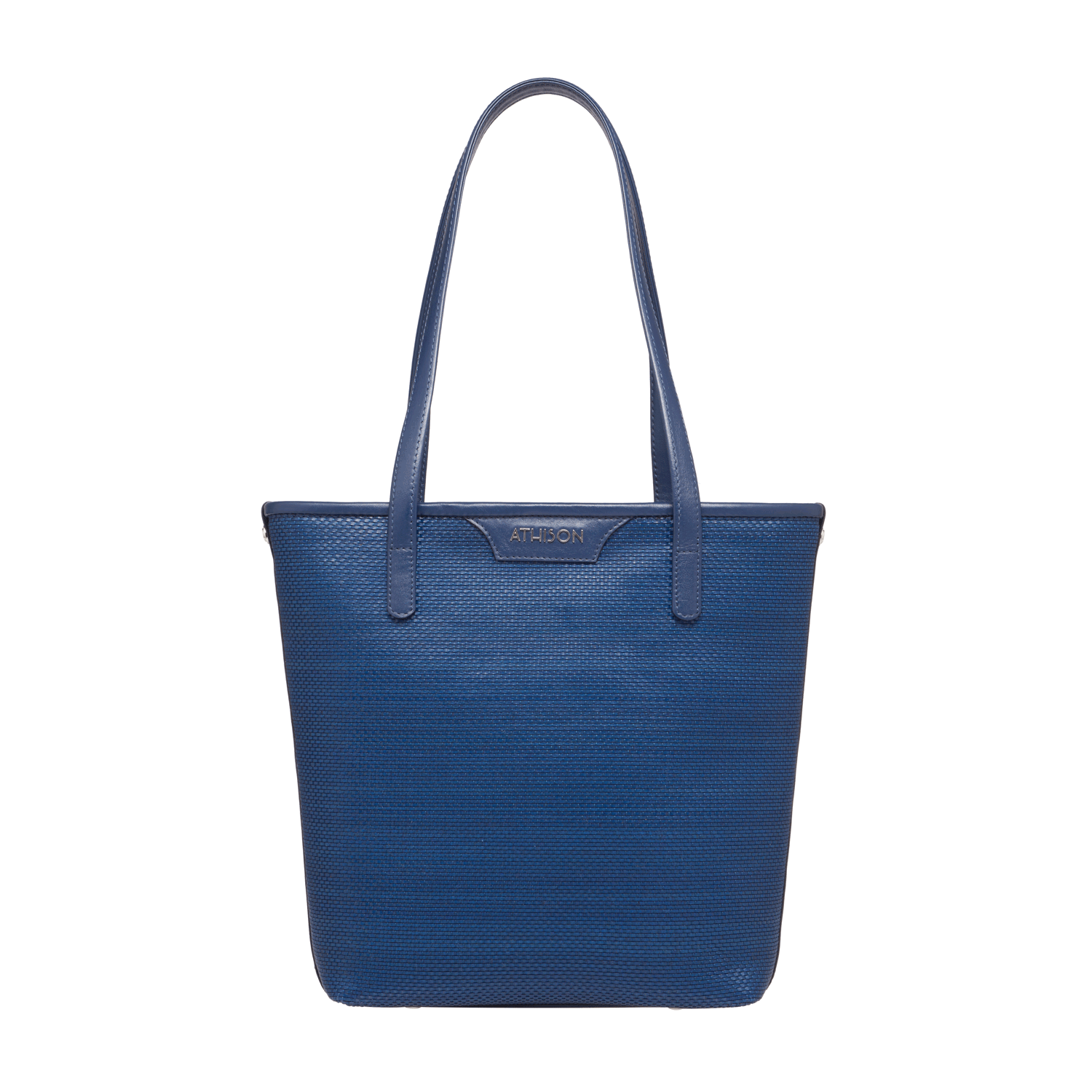 Borsa a Mano in Pelle Riciclata Intrecciata “Ban” Taupe