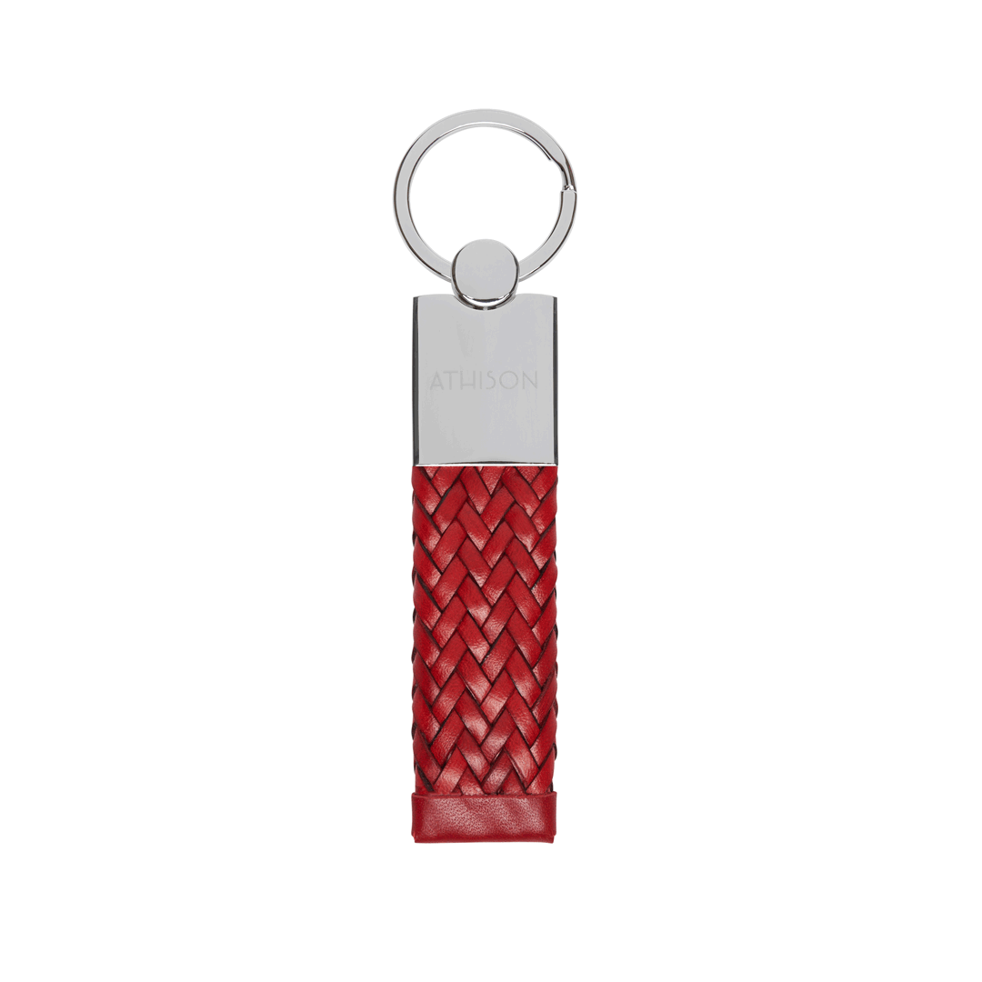 Leather Tubolar Keyring