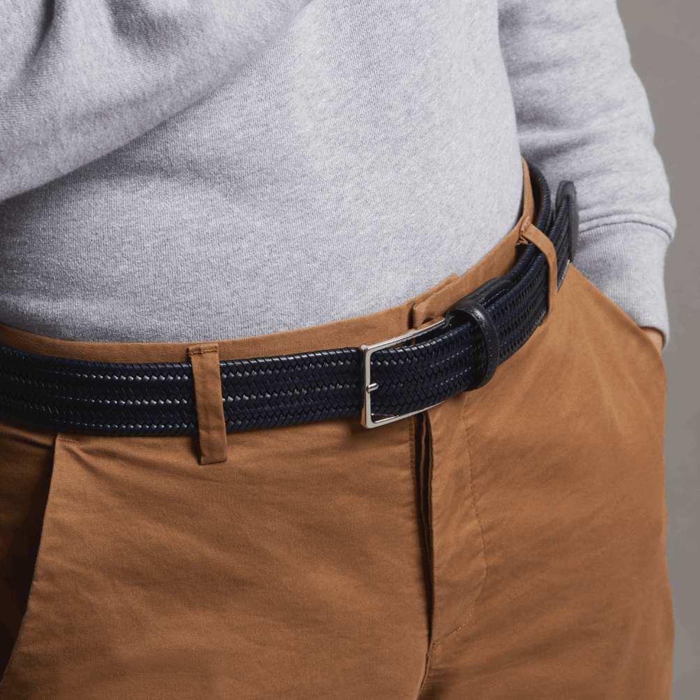 Recycled Leather Stretch Belt recycled-leather-stretch-belt