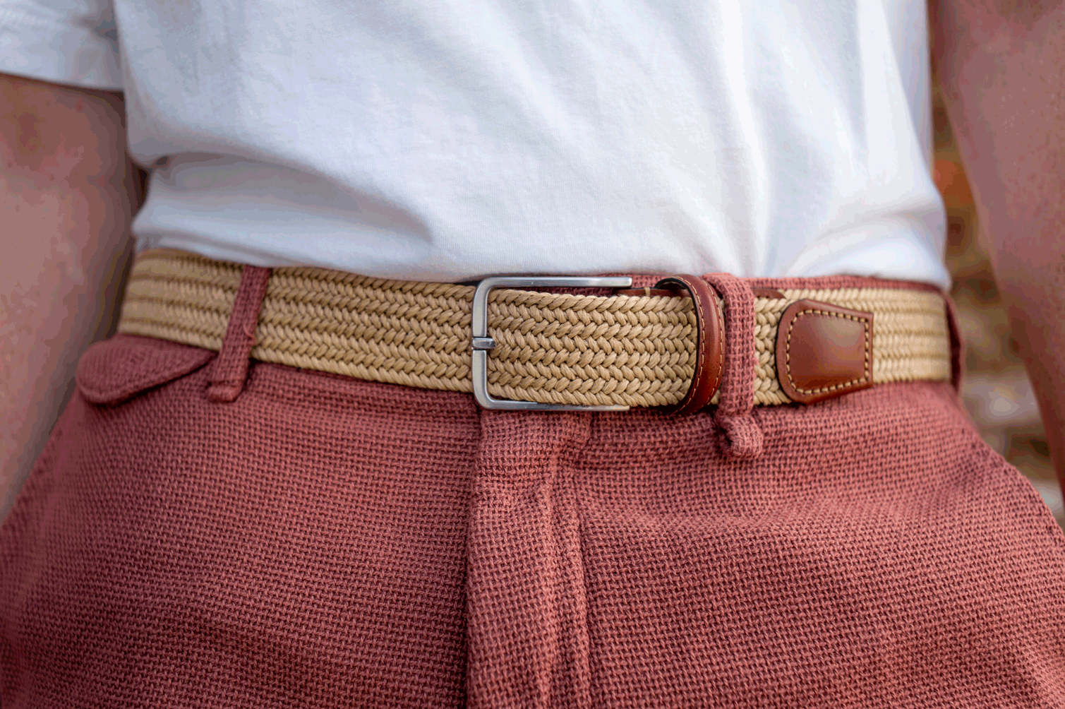 Linen Belt