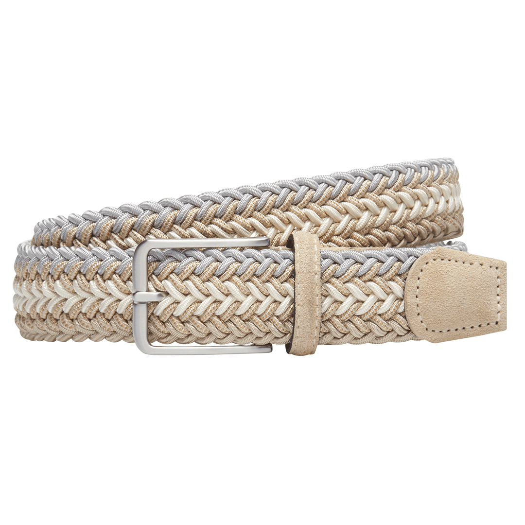 Rayon Fishbone Stretch Belt