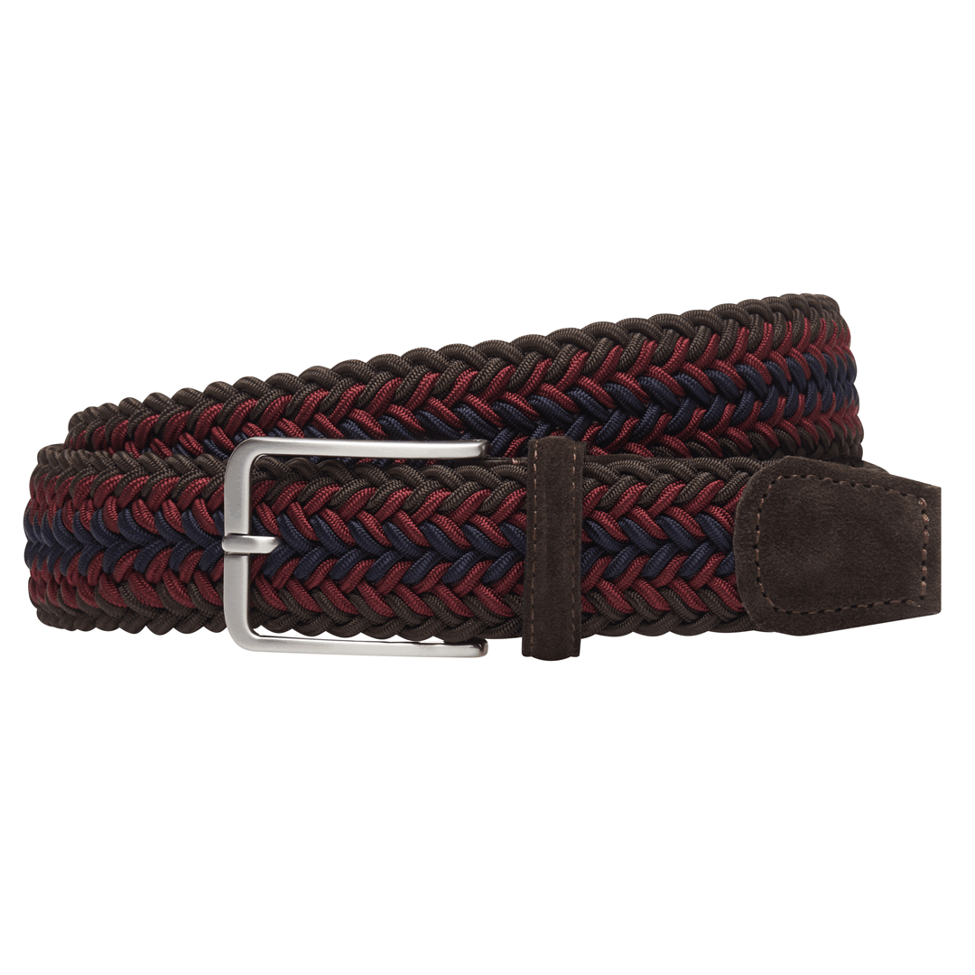 Rayon Fishbone Stretch Belt