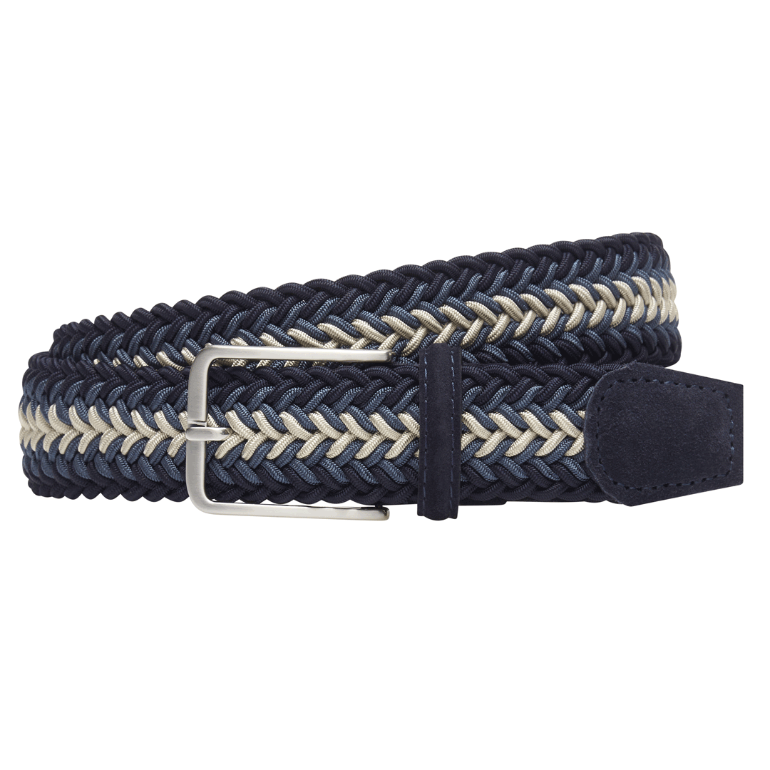 【I AM MARI】Rive Brushed Herringbone Slit H-Line SK (Belt) Rayon Fishbone Stretch Belt