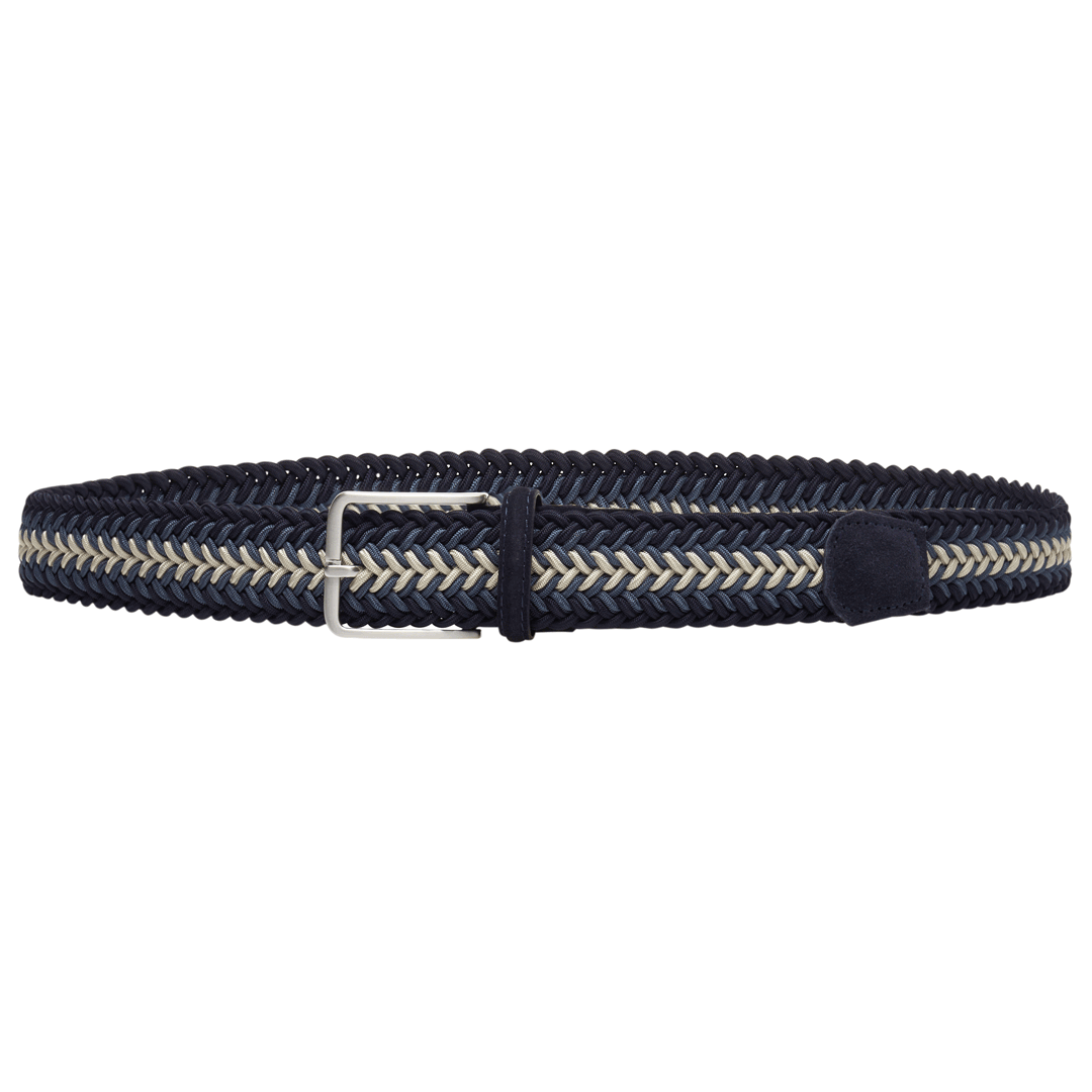 Rayon Fishbone Stretch Belt