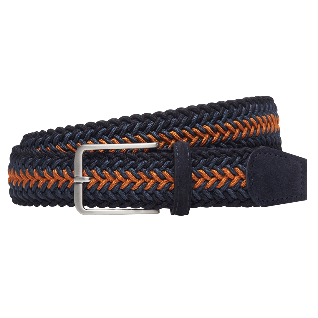 Rayon Fishbone Stretch Belt