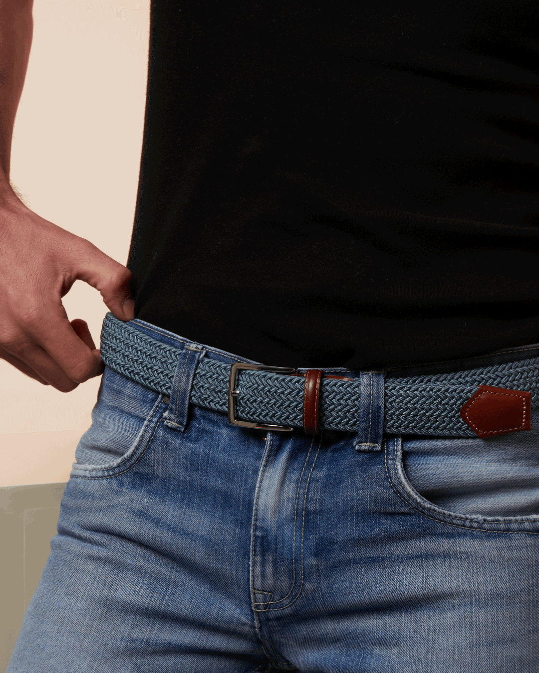 Rayon Stretch Belt Solid Summer