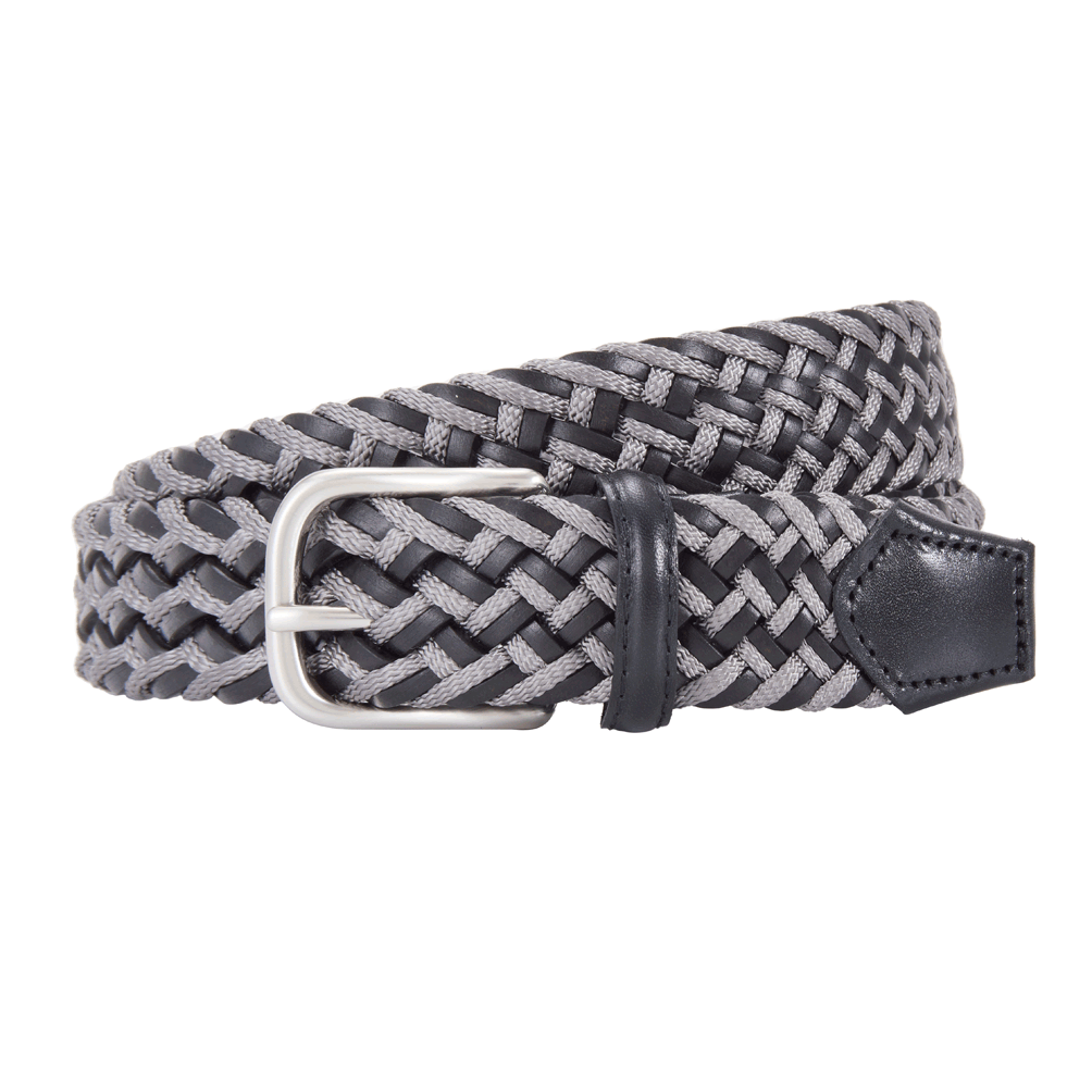Recycled Leather and Rayon Belt