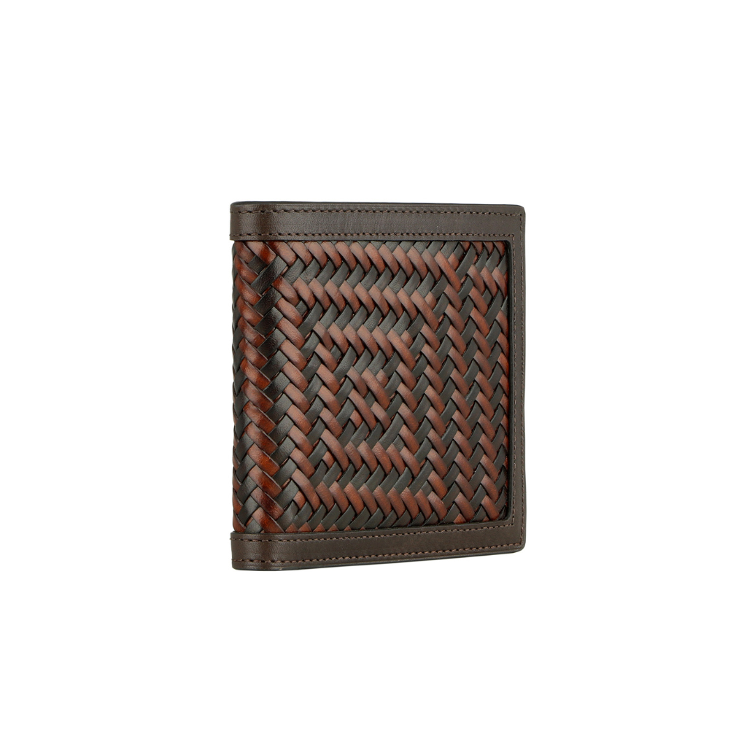 Braided Leather Wallet