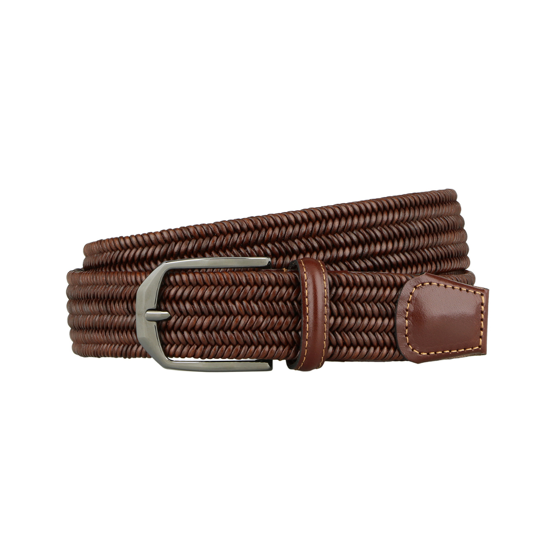 Leather Elastic Belt Re-Circle