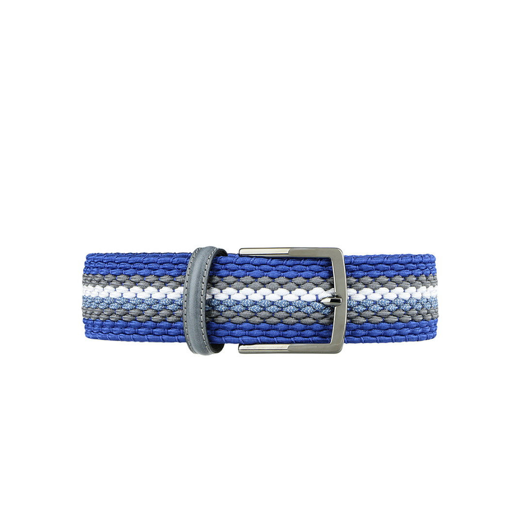 Rayon Stripes Stretch Belt