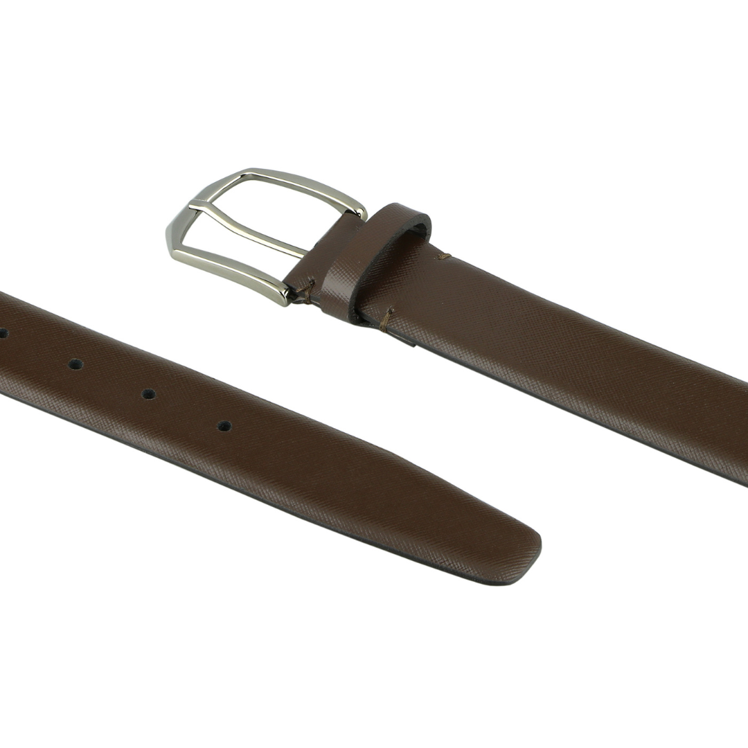 Saffiano Leather Belt
